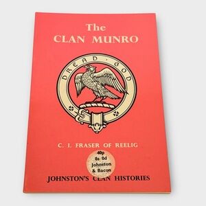 The Clan Munro Vintage Scottish Book